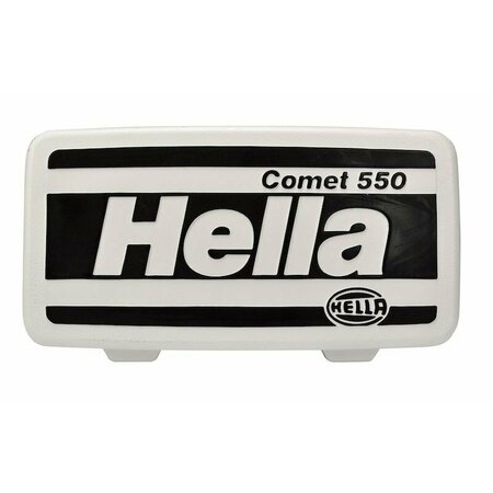 HELLA 46 x 76 Rectangular White Plastic With  Logo Single H87037001